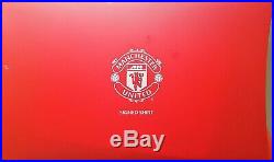 026 Man United Team Signed Football Shirt + COA & red presentation folder