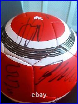 080 Signed 2012/2013 Manchester United Football with Club COA