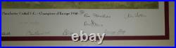 1968 European Cup Beckett Official Signed Manchester United Team Best Busby COA