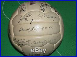 1969/70 WBA West Bromwich Albion v Manchester United Ball Signed by Both Teams