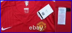 2007-08 Manchester United Home Shirt Personally Signed by Cristiano Ronaldo No. 7