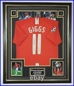 2008 Ryan Giggs of Manchester United Signed Shirt Jersey Aftal Dealer COA
