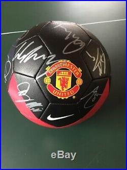 2009/10 Manchester United Football Signed 18 Rooney Scholes Park Man Utd Ball