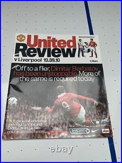2010 2011 Dimitar Berbatov Manchester United Signed Shirt Man Utd BNWT New COA