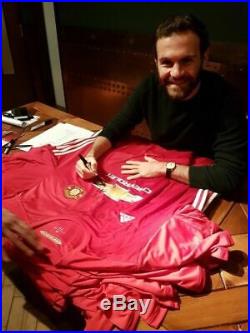 2015/16 Manchester United Away Shirt signed by Juan Mata