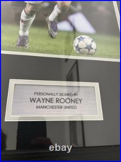 2015/2016 Signed Wayne Rooney Shirt Manchester United Panoramic A1 Sporting