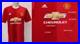 2016-17 Manchester United Home Shirt Signed by 5 legends inc. Robson + COA & Map
