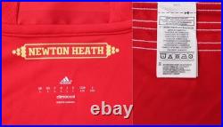 2016-17 Manchester United Home Shirt Signed by 5 legends inc. Robson + COA & Map