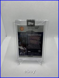 2020 Topps Cristiano Ronaldo Auto Signed Lost Rookie Card Manchester United 8/49