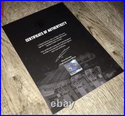 2025/2026 MUFC Numbered MU042360 COA Manchester United Squad Signed Shirt