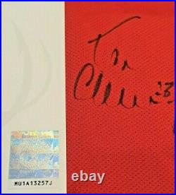 243 Tom Cleverly Signed Manchester United Football Shirt direct from the Club