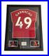 Alejandro Garnacho Hand Signed Manchester United Framed Shirt With COA