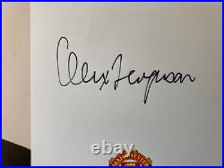 Alex Ferguson Hand Signed Manchester United Club Card 2008 Man Utd Original