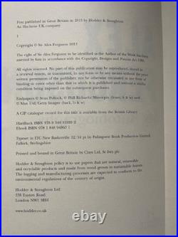 Alex Ferguson Signed & Undedicated Hb Book My Autobiography-manchester United