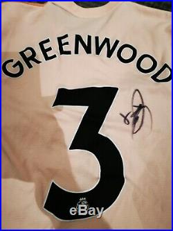 Alex Greenwood Signed Manchester United women's Shirt