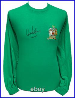Alex Stepney Signed Manchester United 1968 European Cup Final Shirt Proof & Coa Alex Stepney Signed Manchester United 1968 European Cup Final Shirt Proof & Coa