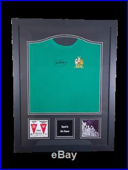Alex Stepney hand signed 1968 European Cup Final Manchester United shirt