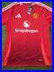 Amad Diallo Hand Signed Manchester United 2024-2025 Football Shirt Autograph