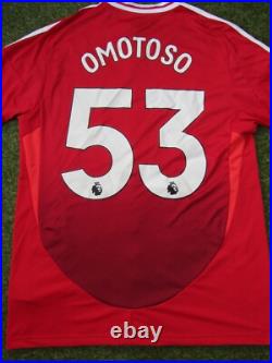 Amad Diallo Hand Signed Manchester United 2024-2025 Football Shirt Autograph