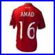 Amad Diallo Signed Manchester United Home 25/26 Shirt With Coa