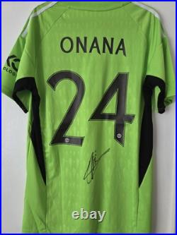 Andre Onana Manchester United Signed Shirt Andre Onana Manchester United Signed Shirt