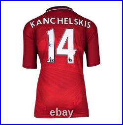 Andrei Kanchelskis Signed Manchester United 1996 Shirt FA Cup Final