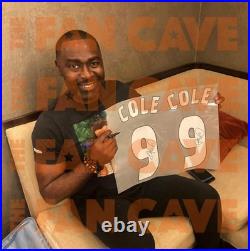 Andy Cole Signed Manchester United Shirt Premium Frame