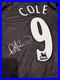 Andy Cole Signed Manchester United Shirt Printed Autograph