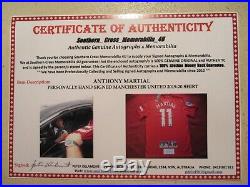 Anthony Martial Manchester United Signed Home 2019/20 Shirt Jersey Photo Proof