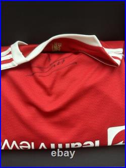 Anthony Martial Signed Manchester United Shirt