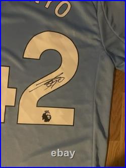 Antoine Semenyo Signed 25/26 Manchester City Shirt with EXACT PHOTO PROOF & COA