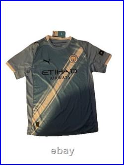 Antoine Semenyo Signed 25/26 Manchester City Shirt with EXACT PHOTO PROOF & COA