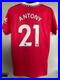 Antony genuine hand signed Manchester united 2022 23 home shirt COA