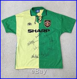 Authentic 1992-95 Manchester United Signed Shirt