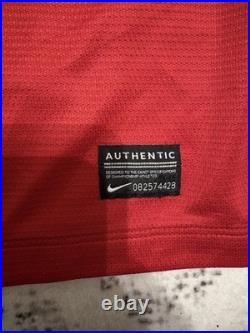 Authentic Manchester United Home Shirt. Juan Mata Number 8 Hand Signed