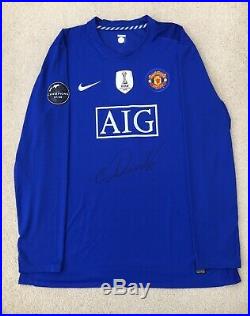 Authentic Signed Player Issue Cristiano Ronaldo Manchester United Shirt With COA