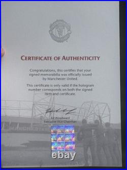 Authentic Signed Scott McTominay Manchester United Shirt 2020-2021