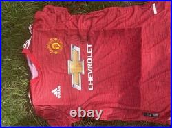 Authentic Signed Scott McTominay Manchester United Shirt 2020-2021