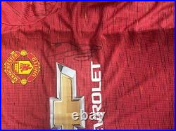Authentic Signed Scott McTominay Manchester United Shirt 2020-2021