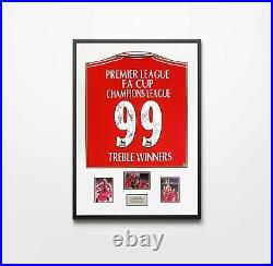 Authentically Signed Manchester United Framed Shirt