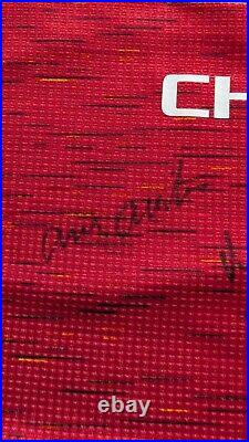 Authenticated Manchester United 20/21 Shirt Signed By 4 inc. Bryan Robson COA Authenticated Manchester United 20/21 Shirt Signed By 4 inc. Bryan Robson COA