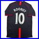 Autographed/Signed Wayne Rooney Manchester United Black Jersey Beckett BAS COA