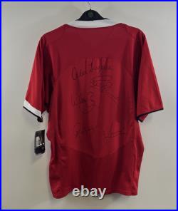 BNWT Manchester United Signed Home Football Shirt 2004/06 Adults XXL Nike E382