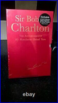 BOBBY CHARLTON Signed My Manchester United Years 576 / 1000 LTD EDITION BOOK
