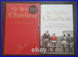 BOBBY CHARLTON Signed My Manchester United Years 576 / 1000 LTD EDITION BOOK