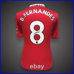 BRUNO FERNANDES hand signed Manchester United CERTIFICATE £199