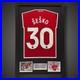 Benjamin Sesko Hand Signed Manchester United Football Shirt With COA £295