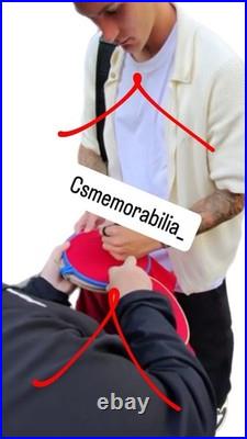 Benjamin Sesko Signed Manchester United 25/26 Home Shirt With Exact Photo Proof