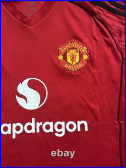 Benjamin Sesko Signed Manchester United Shirt Old Trafford Genuine Slovenia Benjamin Sesko Signed Manchester United Shirt Old Trafford Genuine Slovenia