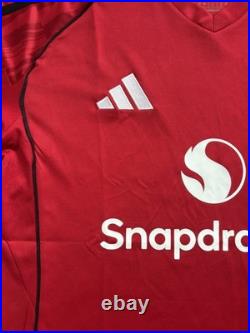 Benjamin Sesko Signed Manchester United Shirt Old Trafford Genuine Slovenia Benjamin Sesko Signed Manchester United Shirt Old Trafford Genuine Slovenia
